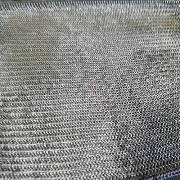 Vintage German Silver Soldered Mesh Evening Hand Bag - Picture 14 of 15